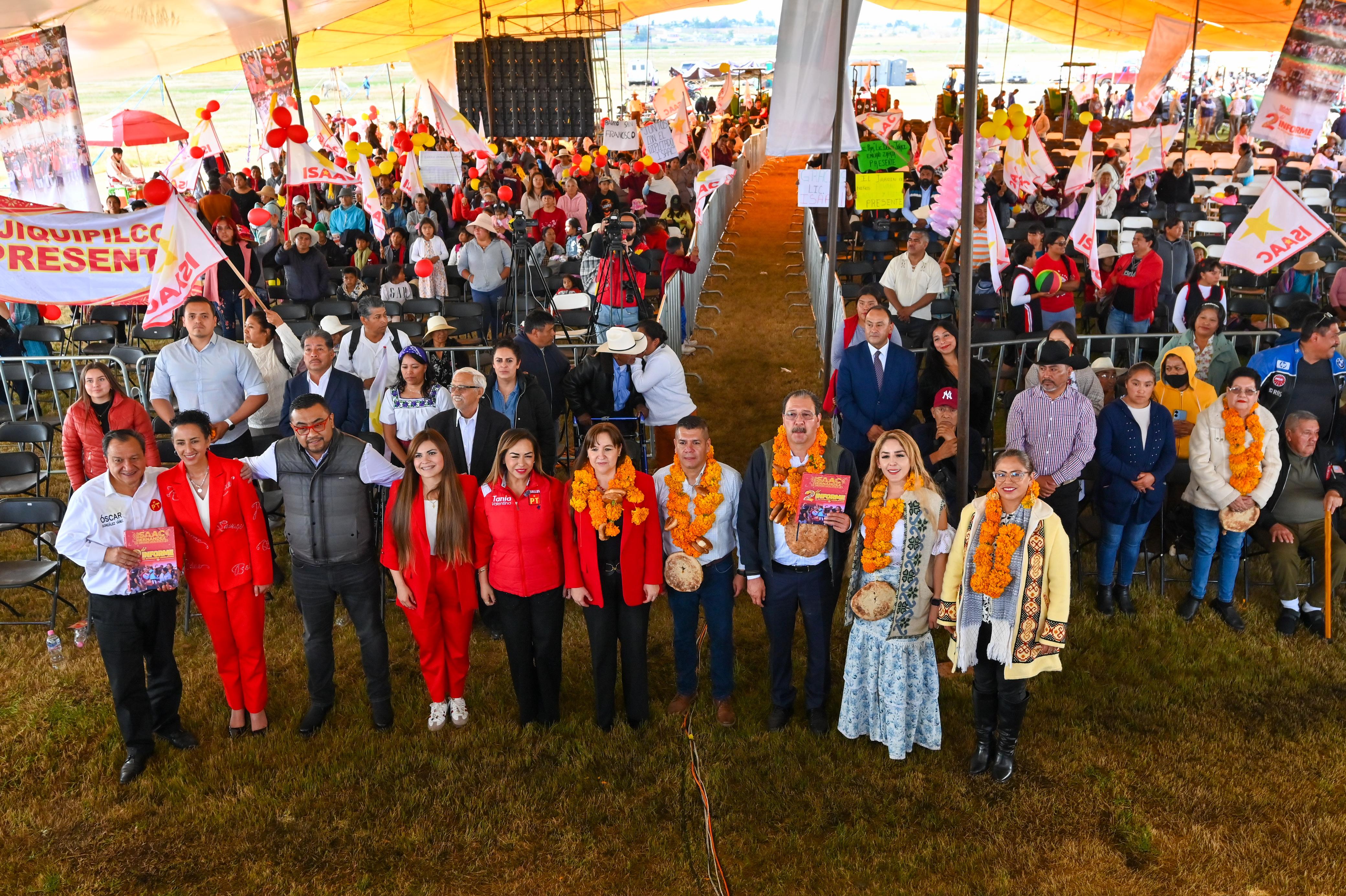 Josué Hernández presenta resultados en salud y materia municipal