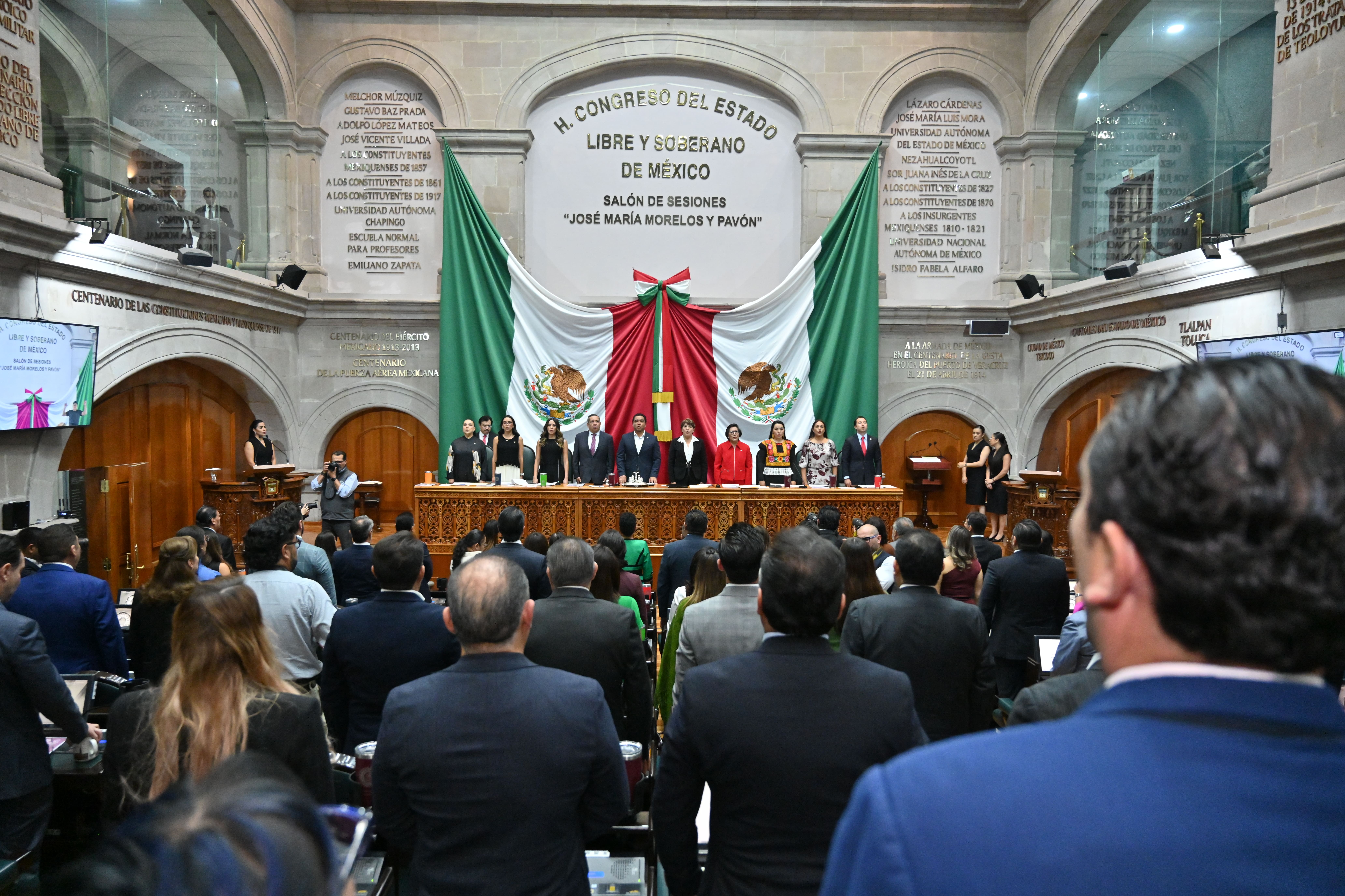 Recibirá Congreso mexiquense informe de la gobernadora este 30 de septiembre
